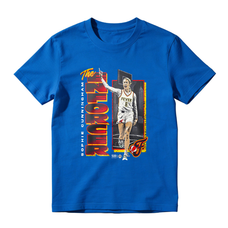 Sophie Cunningham The Moment Indiana Fever Basketball Player Graphic T-shirt