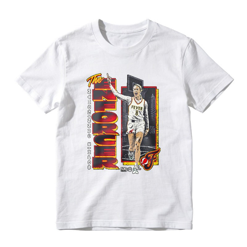 Sophie Cunningham The Moment Indiana Fever Basketball Player Graphic T-shirt