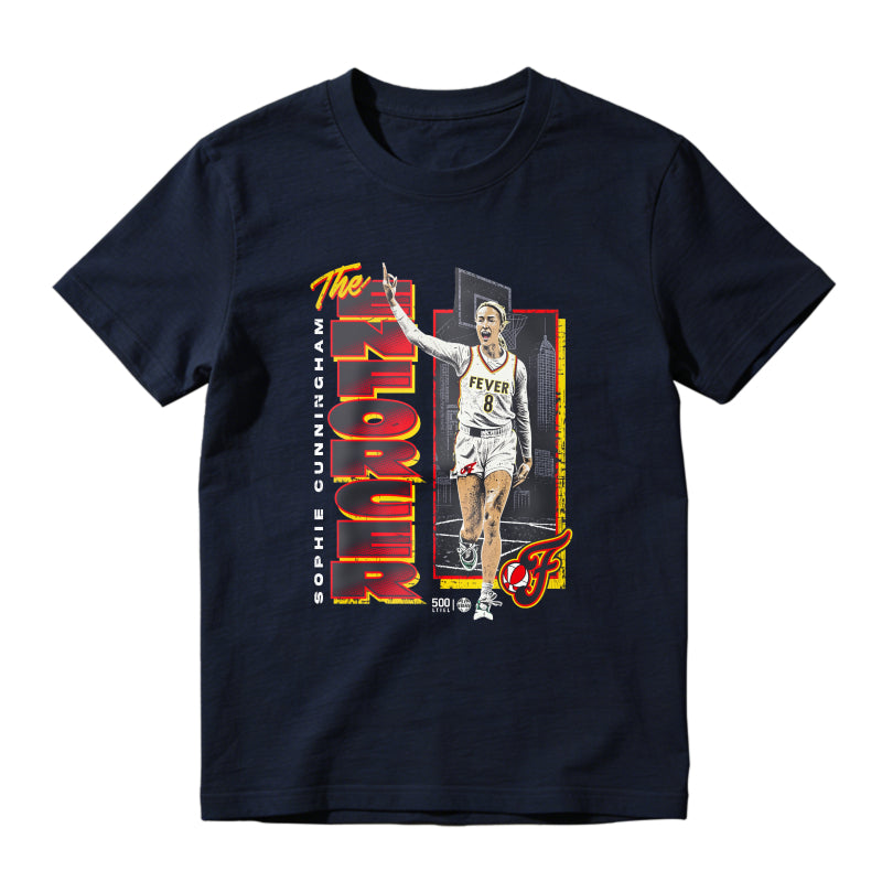 Sophie Cunningham The Moment Indiana Fever Basketball Player Graphic T-shirt