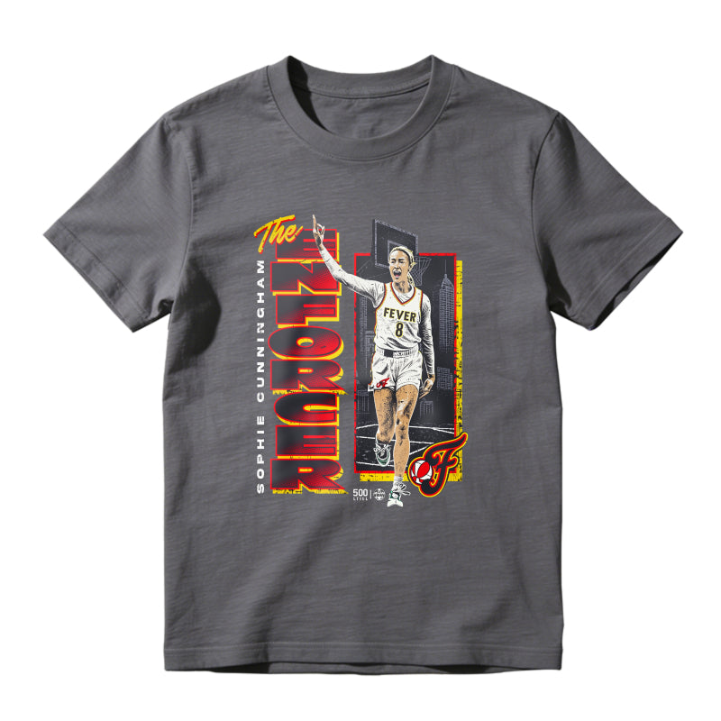 Sophie Cunningham The Moment Indiana Fever Basketball Player Graphic T-shirt
