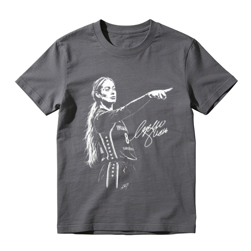 Sophie Cunningham Vintage Basketball Graphic Tee, Retro Sports Fan Unisex Cotton T-Shirt